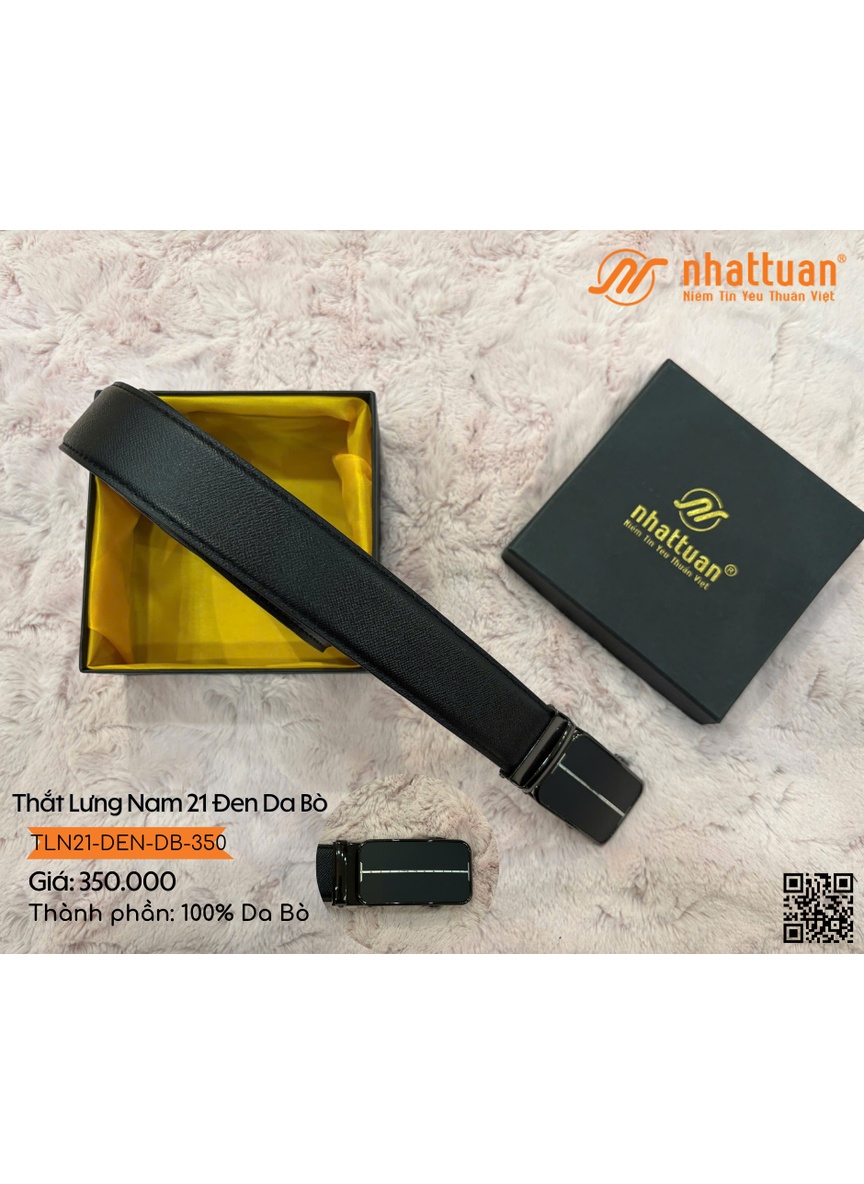 Thắt Lưng Nam 21 Da Bò 350