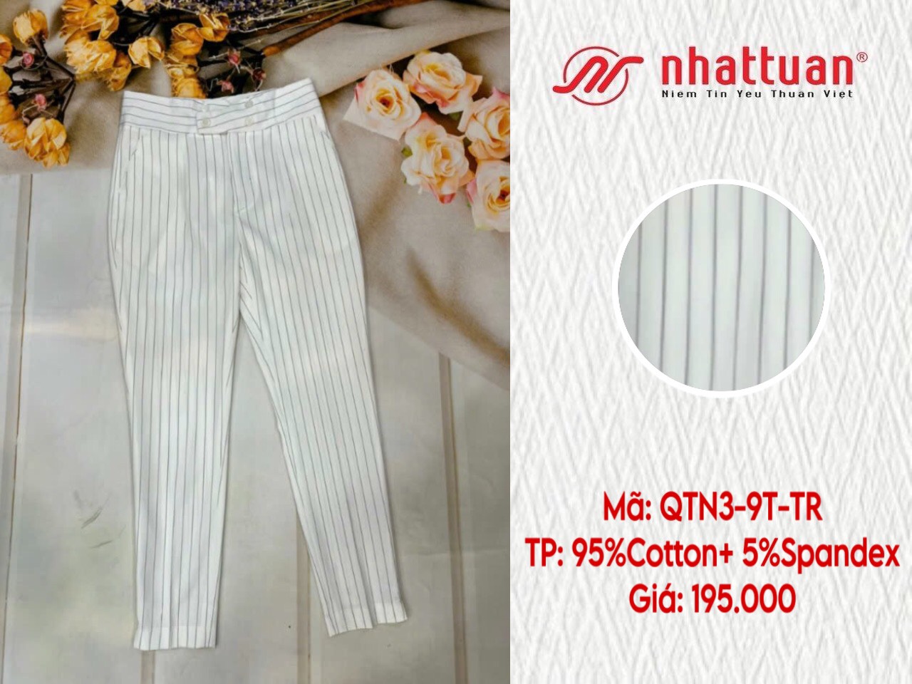 Quần tây nữ 9 tấc trẻ trung - thanh lịch ( kiểu 3 )