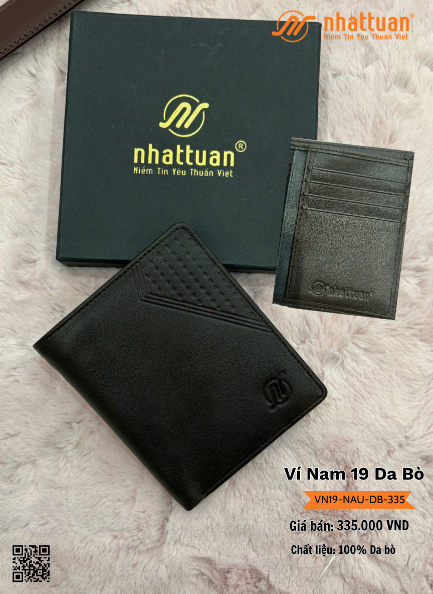Ví Nam 19-Nâu Da Bò 335