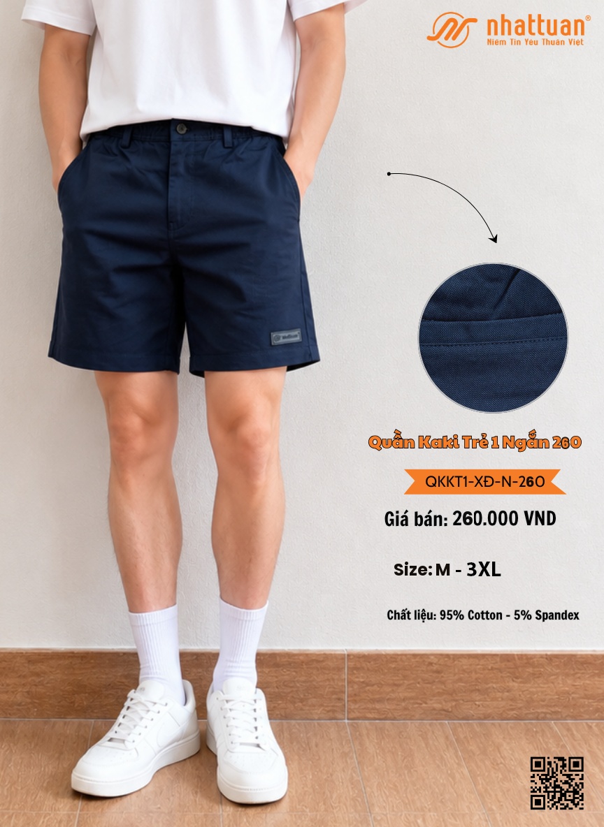 Quần Kaki Trẻ 1 - Ngắn 260.