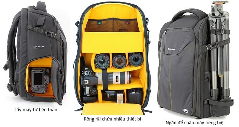 Balo máy ảnh cao cấp giá tốt đến từ thương hiệu Vanguard
