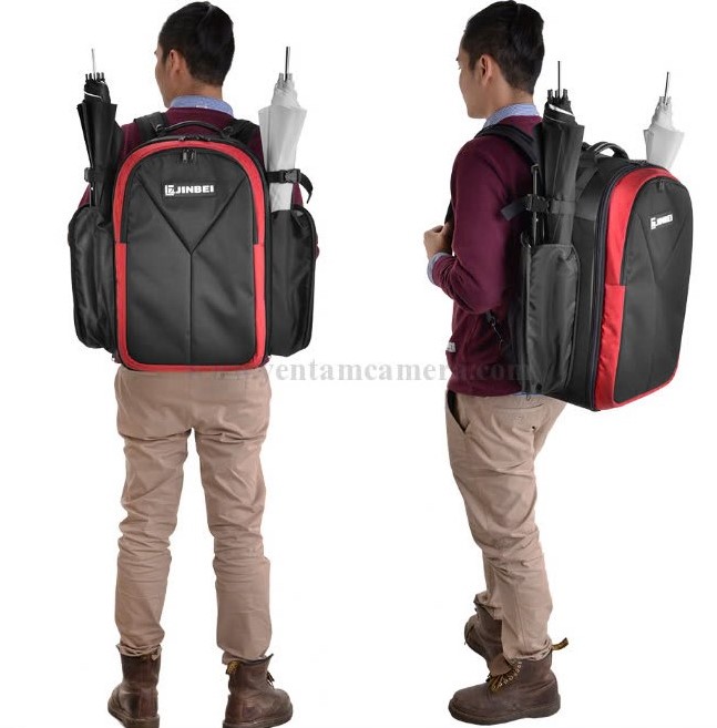 Bộ đôi túi và balo đựng đèn jinbei chính hãng