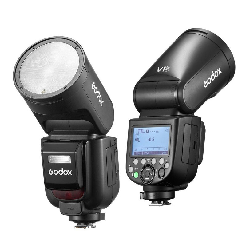 Đèn flash Godox V1 Pro đủ mẫu cho Canon, Sony, Fujifilm, Nikon