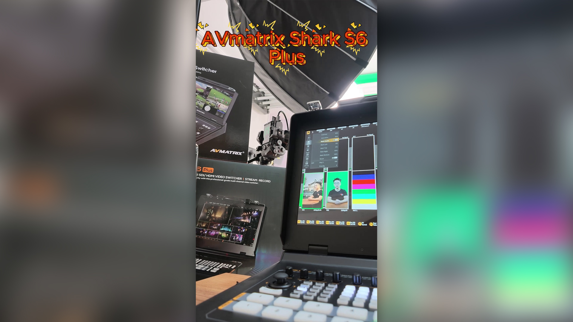Review AVmatrix Shark S6 Plus – Giải Pháp Livestream Sự Kiện Chuyên Nghiệp