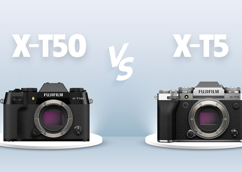 [Đánh giá] Fujifilm X-T5 vs Fujifilm X-T50: Sự chênh lệch thông số Có Đáng để đánh đổi Với Mức Giá Cao Hơn?