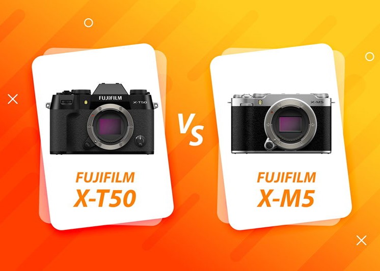 [Đánh giá] Fujifilm X-T50 vs Fujifilm X-M5: Chiếc Máy Ảnh Nào Tốt Nhất Cho Người Mới Bắt Đầu?