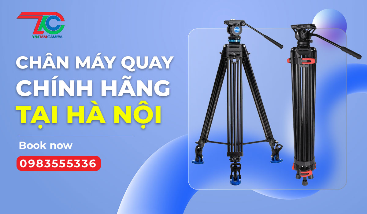 Chân máy quay chính hãng tại Hà Nội