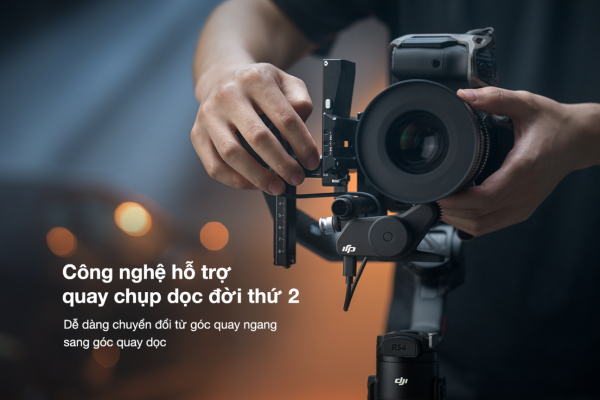 Công nghệ hỗ trợ quay chụp dọc thế hệ mới trên RS 4 Pro