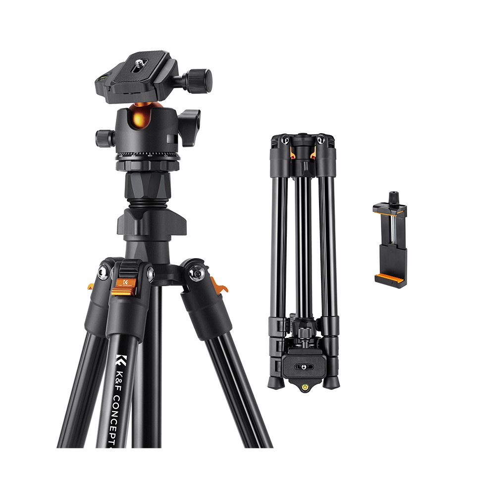 Chân máy ảnh K&F tốt nhất - Chân máy ảnh K&F Concept K234A0 kèm BH – 28L 