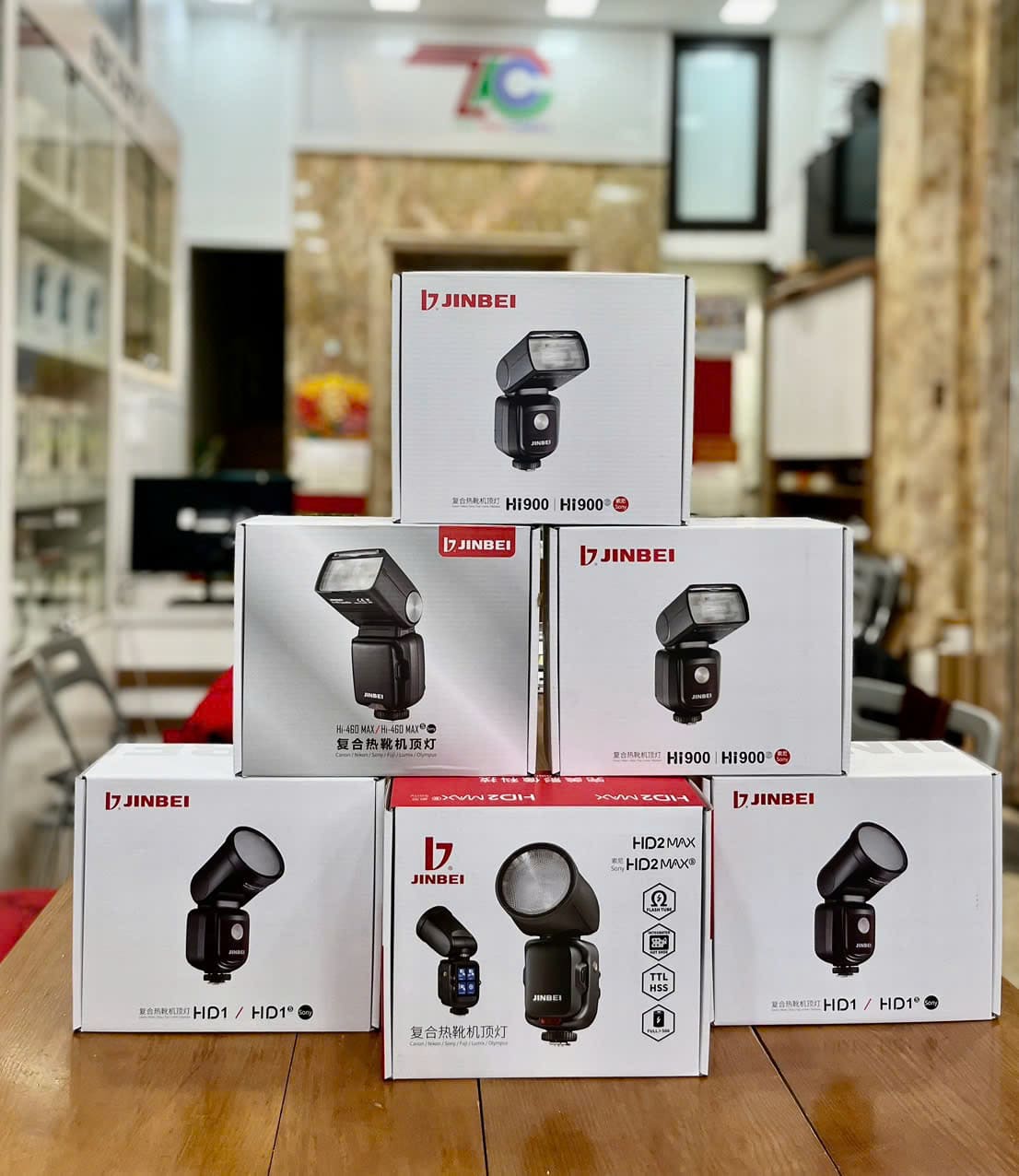 Đèn flash studio chính hãng giá rẻ