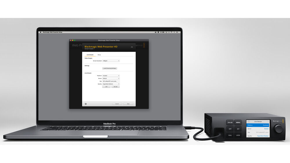 blackmagic web presenter