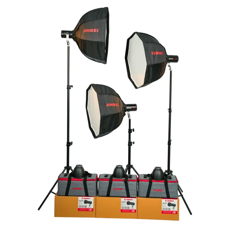 Combo 3 đèn Led Jinbei EFD-60BI