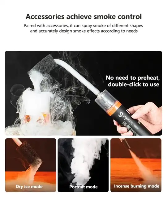 So sánh máy tạo sương khói Smoke B và Smoke S