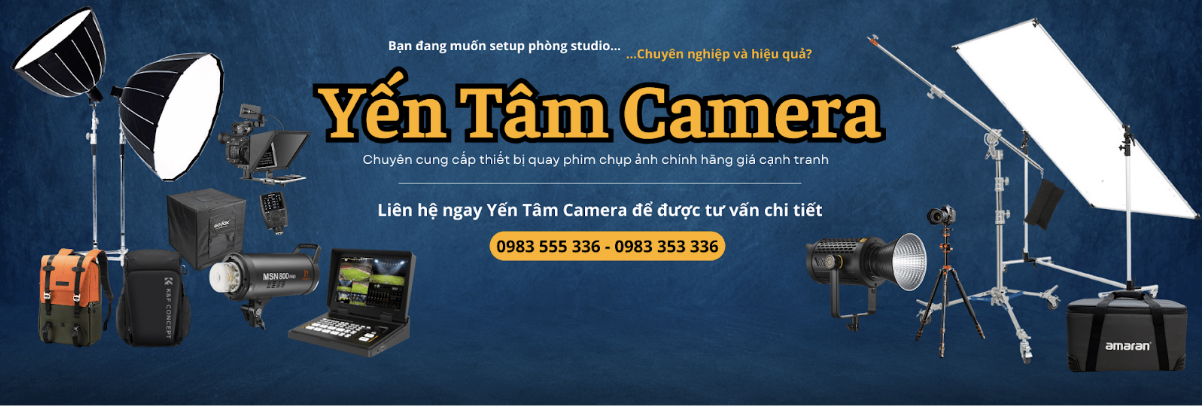 Yến Tâm Camera - Nơi cung cấp các sản phẩm ống kính dành cho máy Sony crop