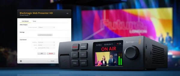 blackmagic web presenter