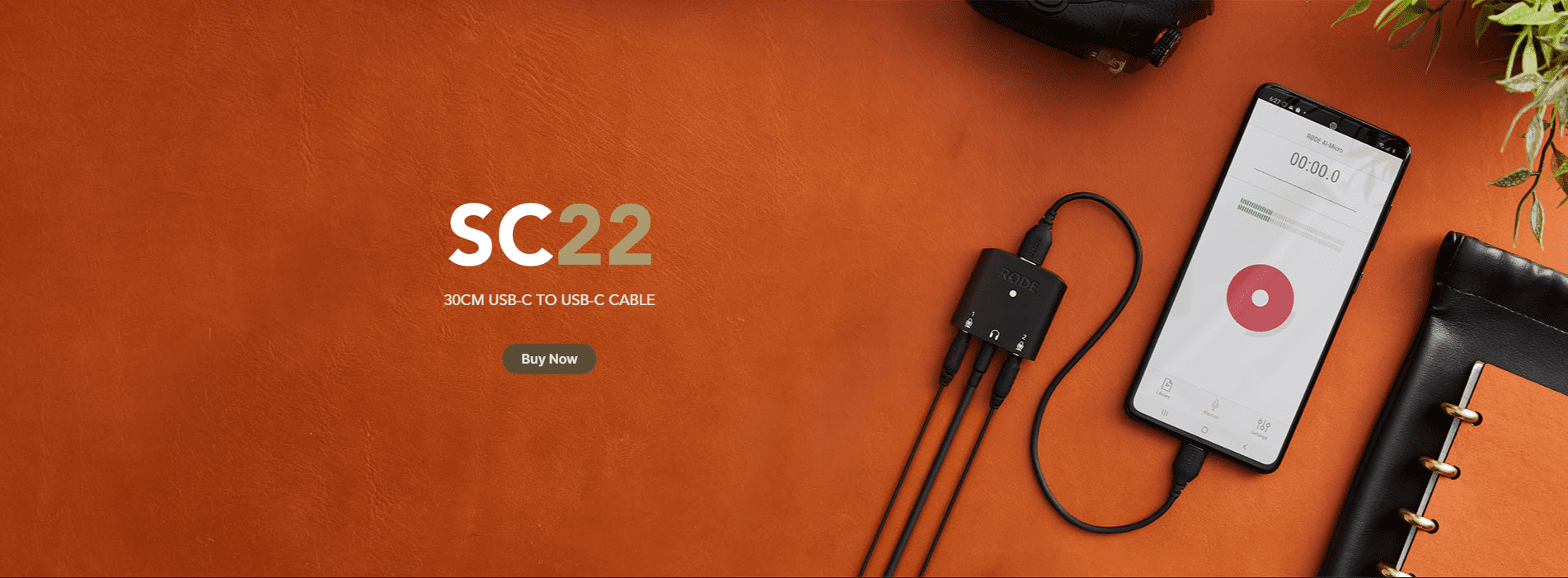 Dây kết nối Micro Rode SC22 USB -C và USB-C