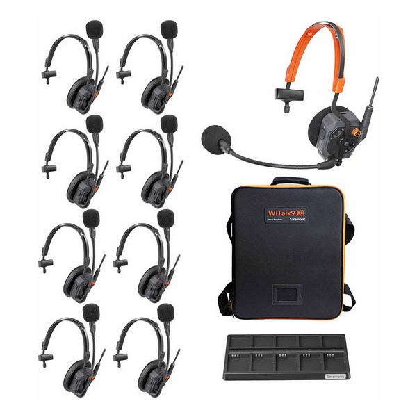 Hệ Thống Tai Nghe Bộ Đàm Không Dây Saramonic WiTalk9X-9S 9 Người 1.9 GHz