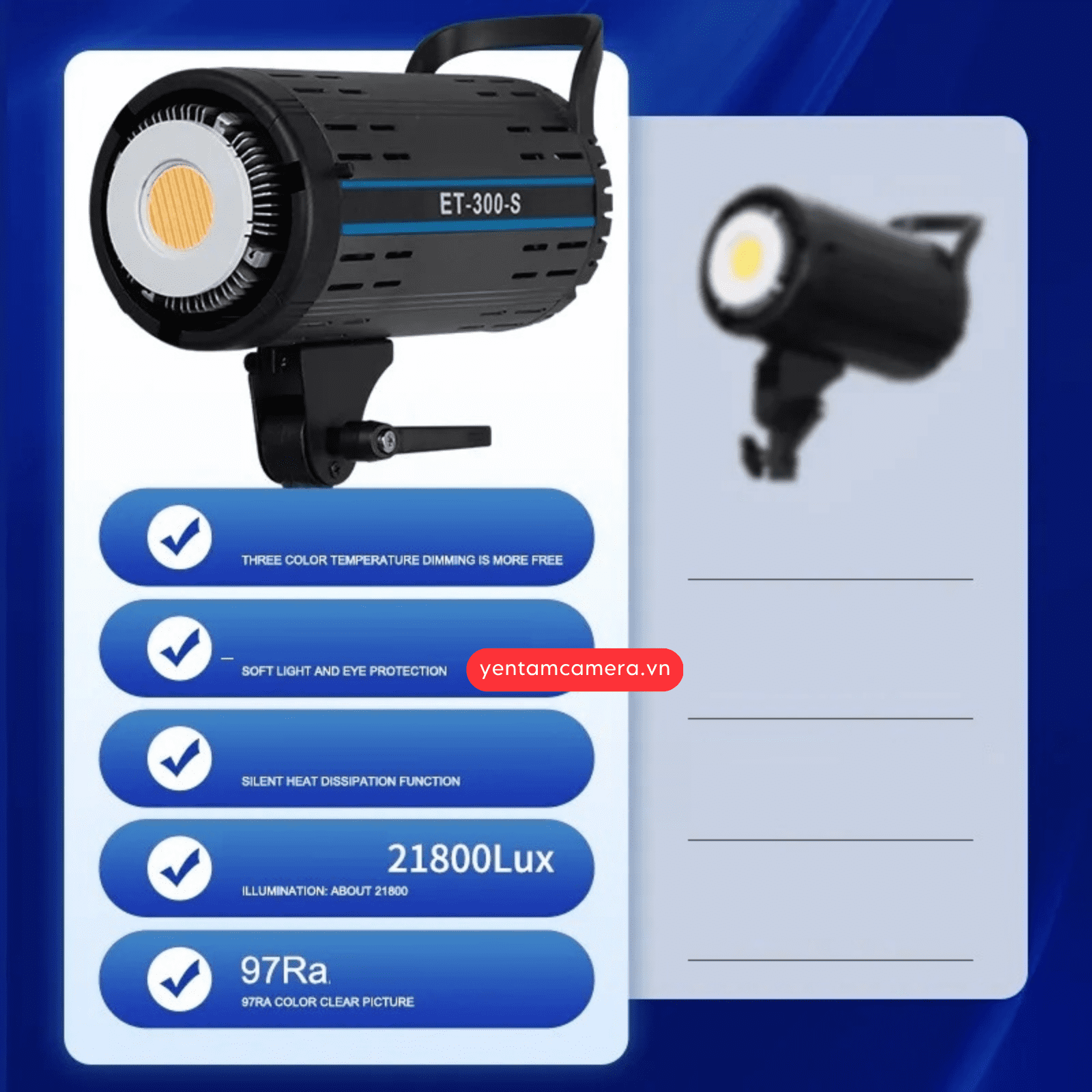 Đèn Led ET-300-S Bi-color (200w)