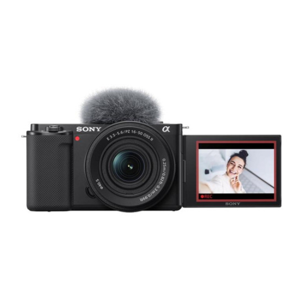 Máy Ảnh Sony ZV-E10 + Lens E PZ 16-50mm f/3.5-5.6 OSS II (Black) - Hàng chính hãng