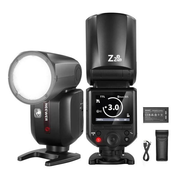 Đèn Flash Neewer Z2 Pro 76Ws TTL for Canon, Sony, Fuji, Nikon