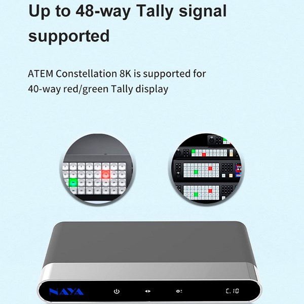 Đèn Tally Không Dây Naya HDI TL-170 Cho Truyền Hình Và Livestream Multi-Cam