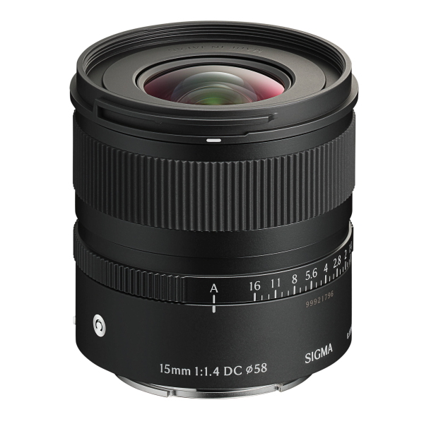 Ống kính Sigma 15mm F1.4 DC Contemporary - Hàng chính hãng