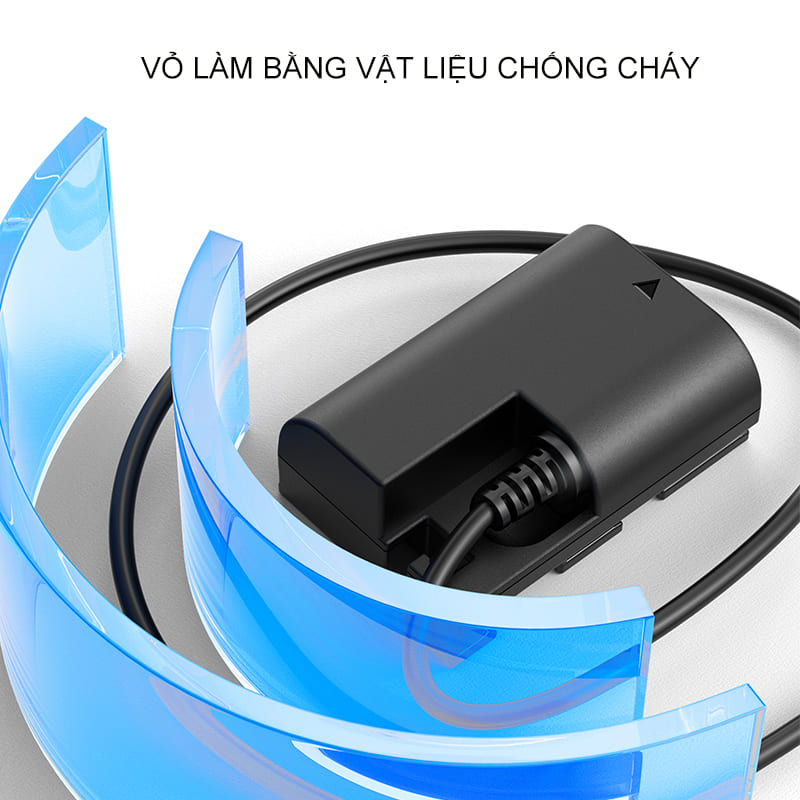 Pin ảo Pisen NJ-LP-E6 thay thế pin Canon NP-E6
