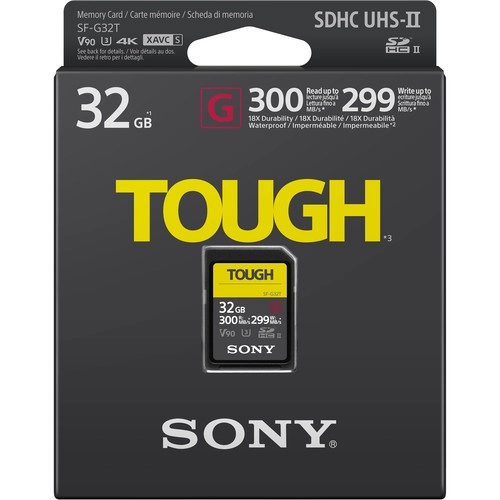Thẻ nhớ SONY SD Tough SF-G32T 32GB  300MB/s