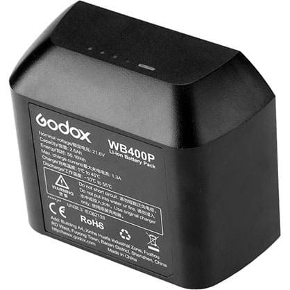 Pin WB-400P cho đèn Godox AD400Pro -Hàng chính hãng