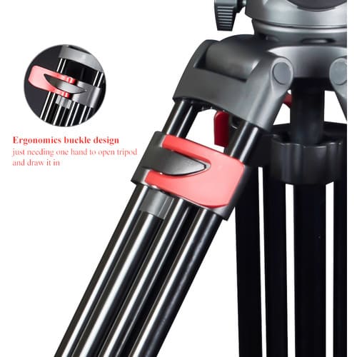 Chân máy quay Miliboo MTT609B Carbon - Hàng chính hãng