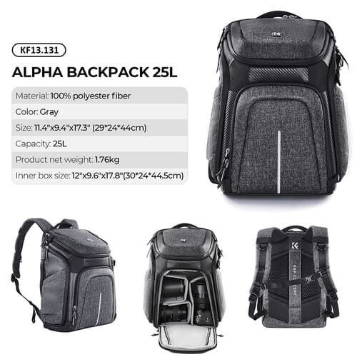 Balo K&F Concept Alpha Backpack 25L KF13.131