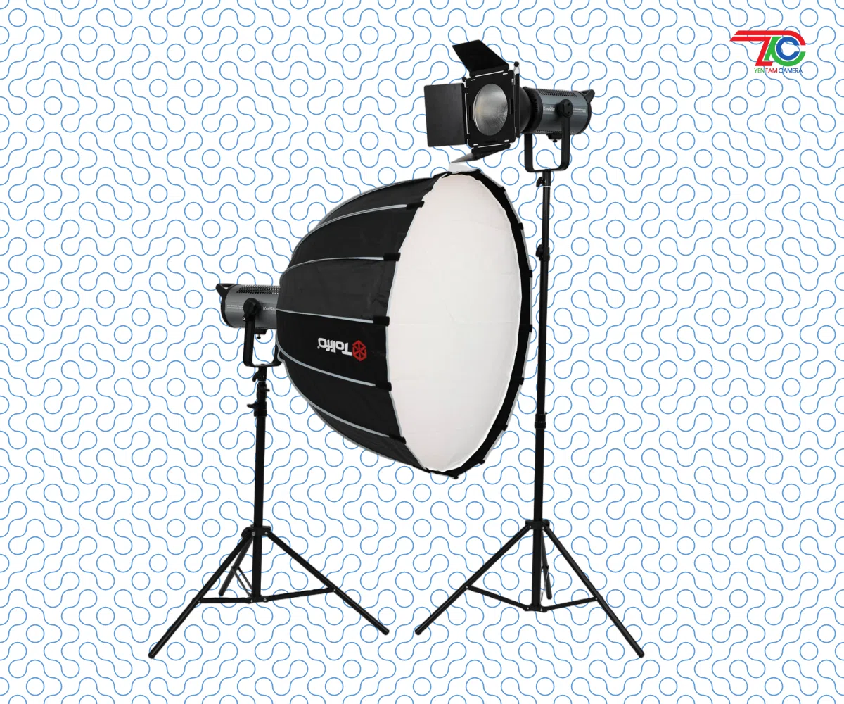 Bộ Kit 2 Đèn Led Livestream Tolifo KW YT2014DV