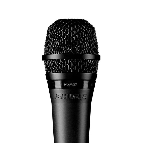 Micro Thu Âm Nhạc Cụ Shure PGA57 Cardioid Dynamic Instrument Cho Guitar Điện, Trống Cơ Và Nhạc Cụ Mộc
