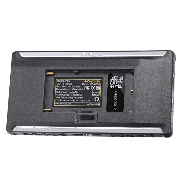 Monitor Portkeys PT6 5.2 inch HDMI - Hàng chính hãng