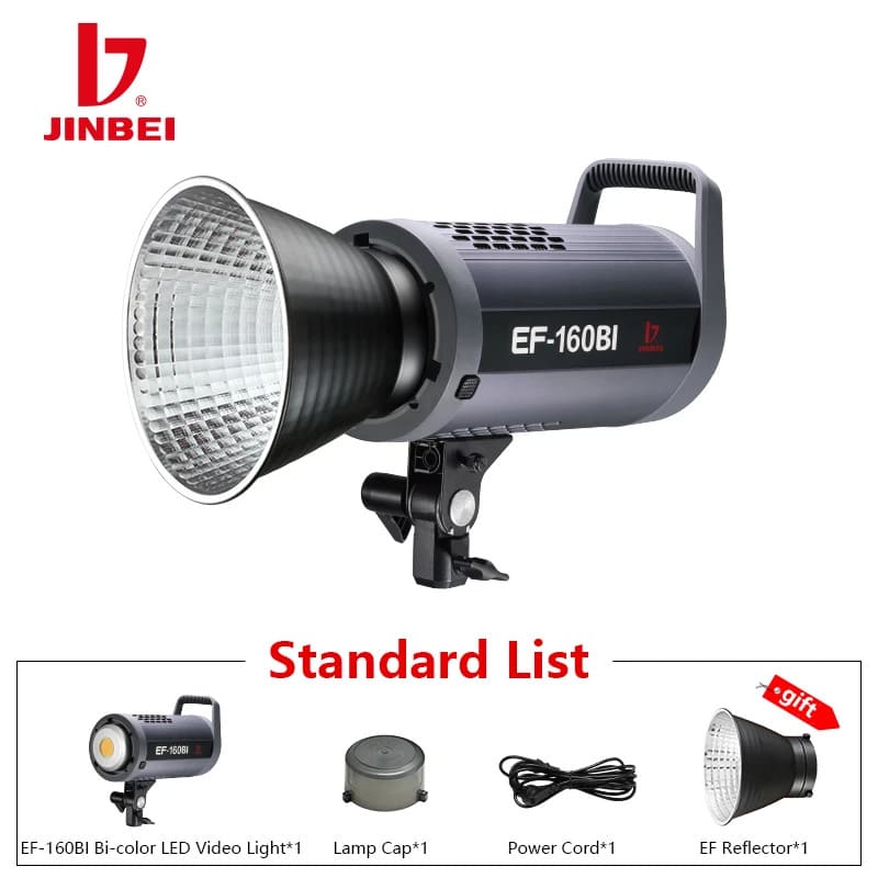 Đèn Led Jinbei EF-160Bi | Hàng Chính Hãng