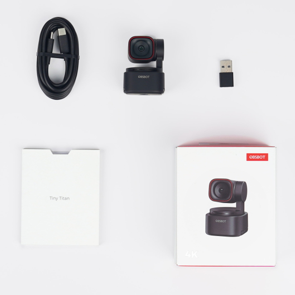 Webcam OBSBOT Tiny 3 Lite 4K AI PTZ