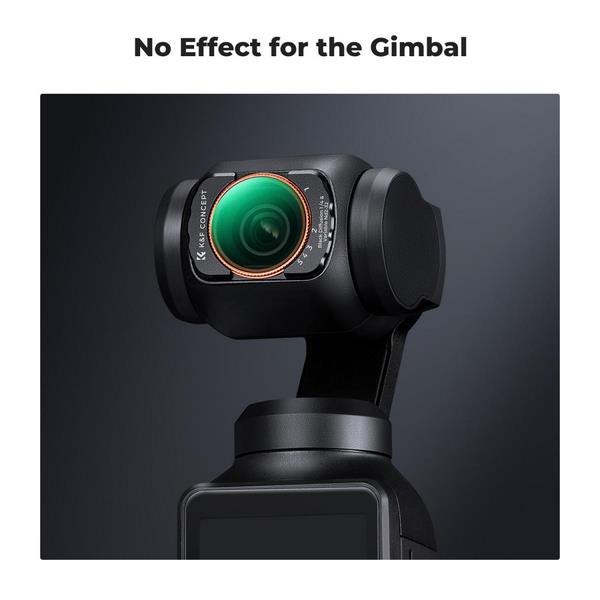 Kính Lọc K&F Concept Magnetic ND2-ND32 & Black Mist 1/4 2-in-1 (KF01.2616) Cho DJI Osmo Pocket 3 Và Pocket 4