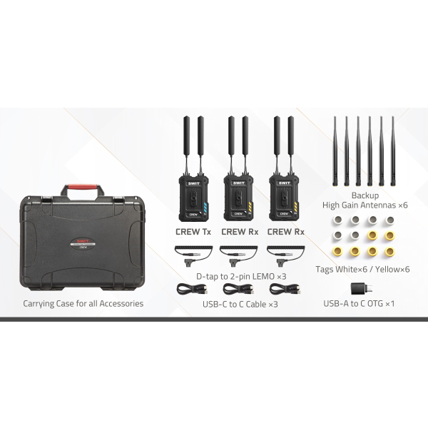 Swit Crew Hệ thống truyền video không dây 3G-SDI HDMI