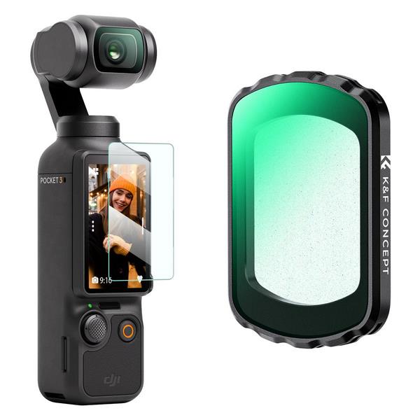 Kính Lọc K&F Concept Magnetic Black Mist 1/8 (KF01.2614) Cho DJI Osmo Pocket 3 Và Pocket 4