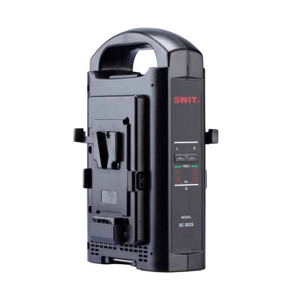 Bộ sạc Swit SC-302S 2-ch cho pin V-mount - Hàng chính hãng