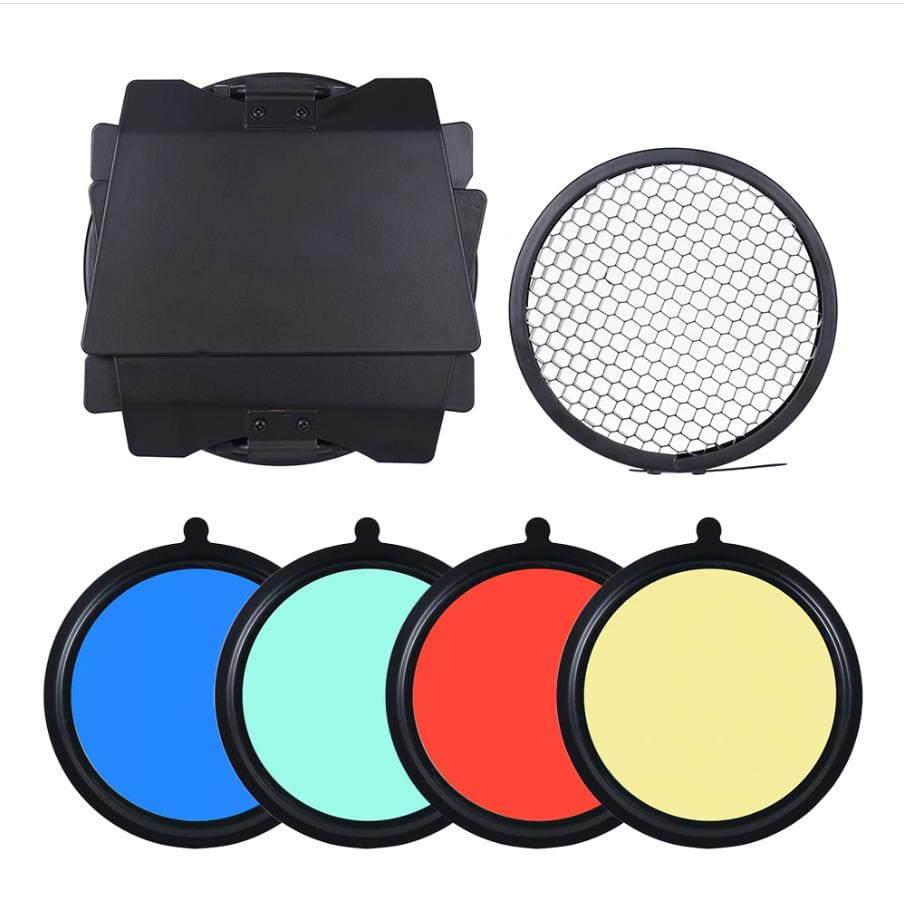 Cánh ven kèm filter 5 mầu Jinbei M9