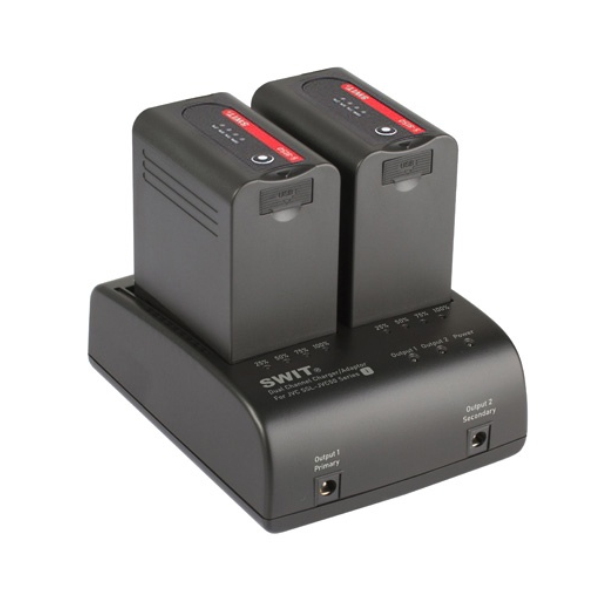 Swit S-3602i 2-ch JVC SSL Charger and Adaptor