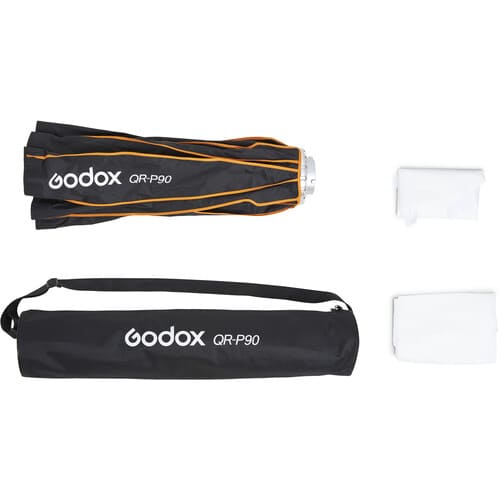 Softbox thao tác nhanh Parabolic Godox QR-P90 | Hàng Chính Hãng