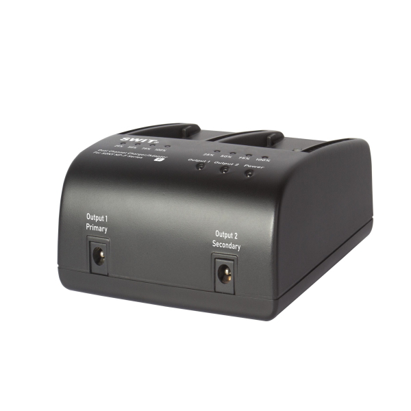 Swit S-3602F 2-ch SONY NP-F Charger and Adaptor