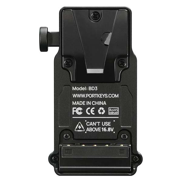 Portkeys BD3 - Bộ đổi nguồn ngàm pin V-Mount sang ngàm pin NP-F