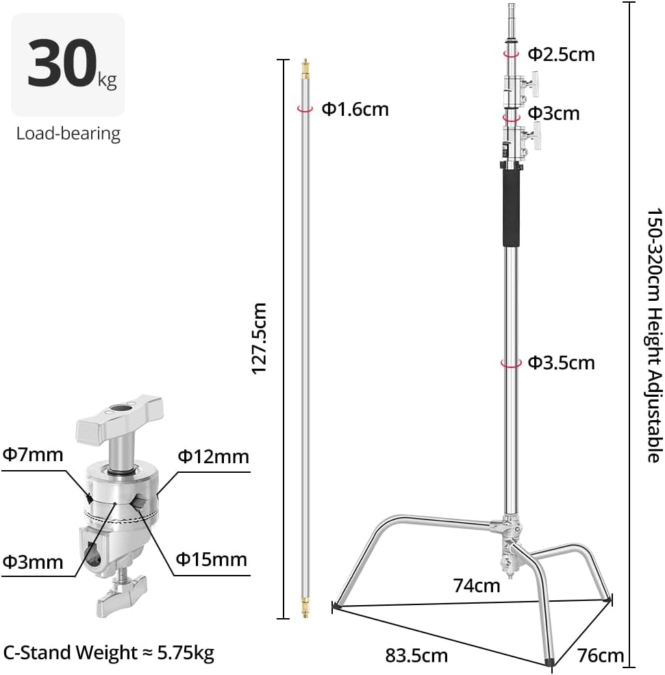 Chân Ambitful C-Stand Photography