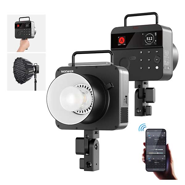 Đèn Flash Studio NEEWER Q4 Pro 400Ws 2.4G TTL