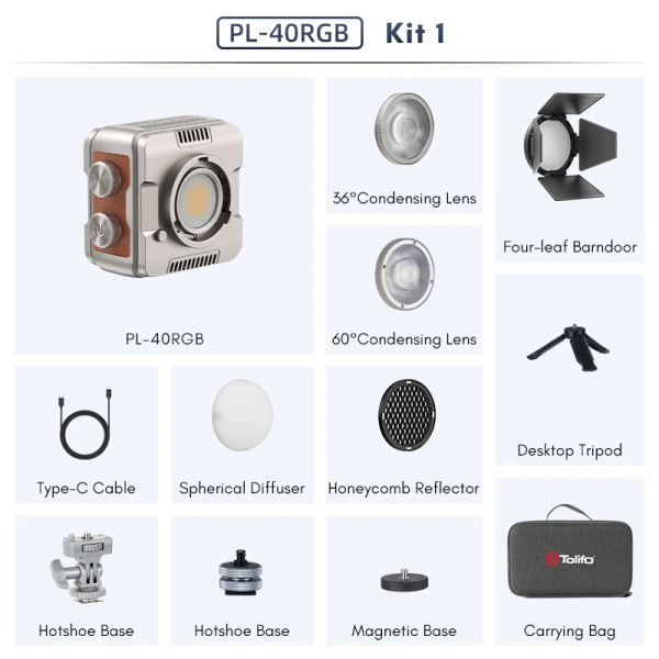 Đèn Led Tolifo PL-40RGB 40W