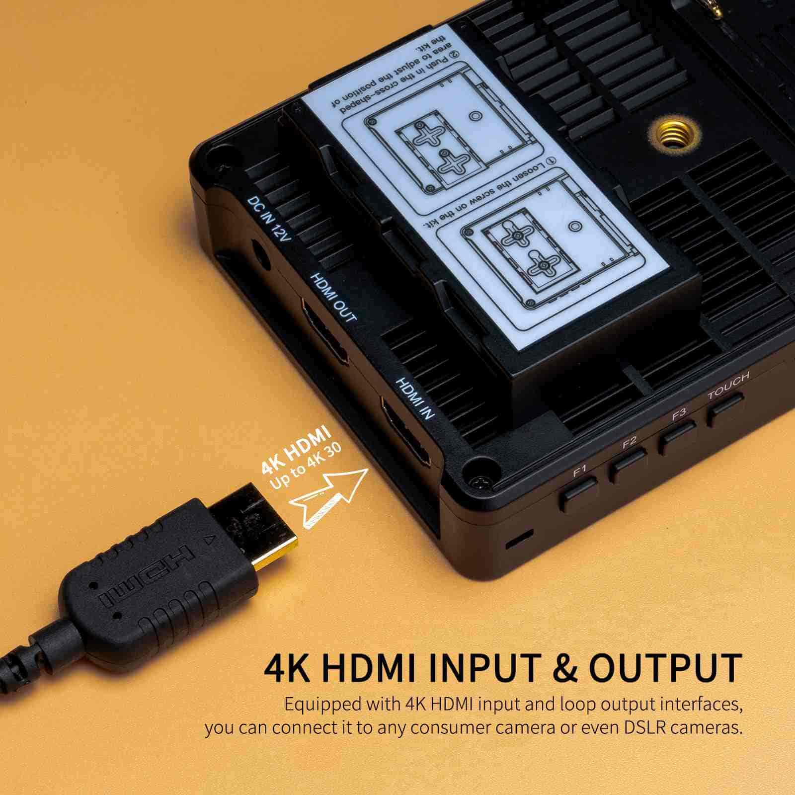 Màn hình cảm ứng Feelworld F5 PRO X 5.5 inch 1600nits