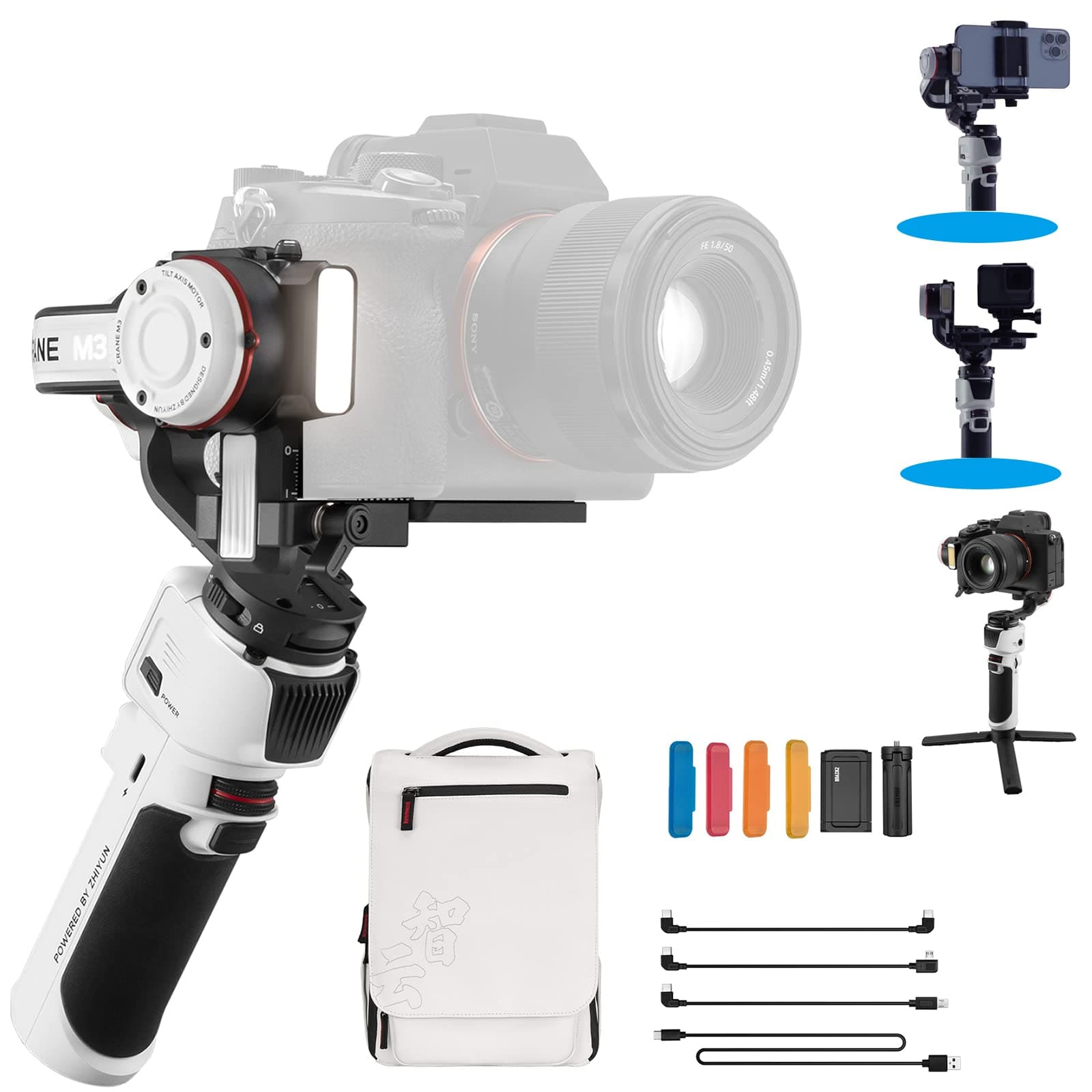 Gimbal Zhiyun Crane M3 Combo | Hàng Chính Hãng